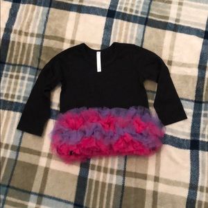Super cute long sleeve tutu shirt